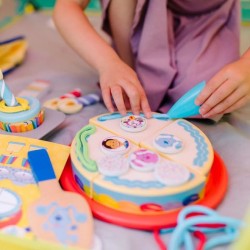 Дървен комплект за игра Melissa and Doug Blue's Clues & You! Рожден ден - 000772330183 - изглед 5
                  