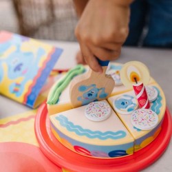 Дървен комплект за игра Melissa and Doug Blue's Clues & You! Рожден ден - 000772330183 - изглед 6
                  