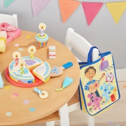 Дървен комплект за игра Melissa and Doug Blue's Clues & You! Рожден ден - 000772330183 - изглед 7
                  