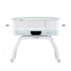 Кошара-люлка с LED дисплей Chipolino Sogno зелена - KOSSG02503PG - изглед 3
                  