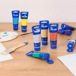 Milan Акрилна боя, цвят циан, 75 ml - 6605040029 - изглед 3
                  