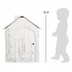 Small Foot Къща за игра, картонена, 87 х 71 х 88 cm - 6611100402 - изглед 5
                  