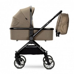 Детска комбинирана количка Lorelli REYA 2в1 с кош за новородено BEIGE - 10022072507 - изглед 3
                  