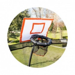 Батут за скачане 305см с баскетболен кош Chipolino Basketball - TRAMPB024GR - изглед 6
                  