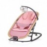 Бебешки шезлонг Chipolino "Senso" маршмелоу+дърво