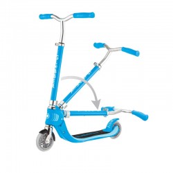 Сгъваема детска тротинетка Globber FLOW FOLDABLE 125, светло синя - 773-101 - изглед 4
                  