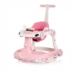 Детска проходилка 5в1 Chipolino Happy Walker роза - PRHW02504PI - изглед 4
                  