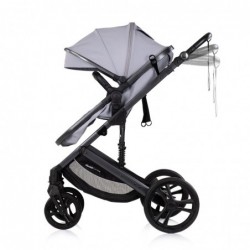 Детска комбинирана количка Chipolino Аморе платина - KKAM02602PL - изглед 6
                  