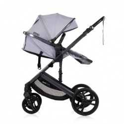 Детска комбинирана количка Chipolino Аморе платина - KKAM02602PL - изглед 8
                  