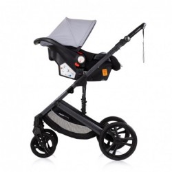 Детска комбинирана количка Chipolino Аморе платина - KKAM02602PL - изглед 10
                  