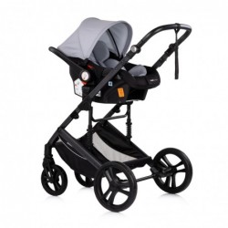 Детска комбинирана количка Chipolino Аморе платина - KKAM02602PL - изглед 11
                  