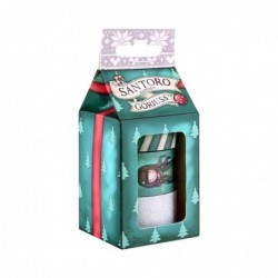 Комплект от 3 бр хартиено тиксо Santoro Gorjuss Merry and Bright - Cosy - 1220GJ01 - изглед 1