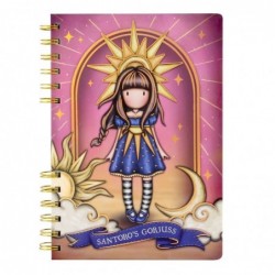 Тефтер със спирала Santoro Gorjuss Whatever the Weather - Ray of Light  - 1258GJ02 - изглед 1