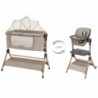 2в1 Мини кошара + Стол за хранене Sleat Me Beige