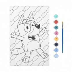 Moxy Платно за оцветяване по номера Bluey, с четка и 8 боички - 6605330304 - изглед 3
                  
