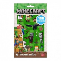 Сет от стикери Minecraft - 100 броя - MC00039 - изглед 1