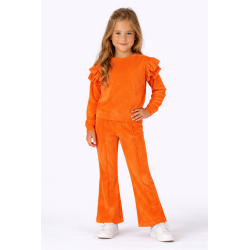 Суичър Arcobaleno плюш - B516 orange - изглед 1