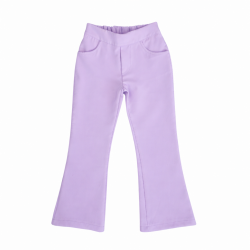 Детски панталони Arcobaleno с широки крачоли за момиче - P2444 rosa - изглед 1
                  