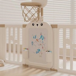 Детска вътрешна площадка Feelkids с ограда, люлка и активни елементи за игра - FE-WL-YTW12 - изглед 6
                  