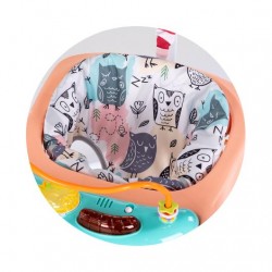 Детски активен център Chipolino Jumpy Car розов - PRJC02603PI - изглед 4
                  