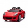 Лицензирана акумулаторна кола Porsche Carrera GT червена
