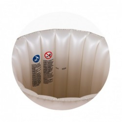 Надуваема вана с помпа и седалка Chipolino Bubble Nest лате - VKBNE0252LA - изглед 3
                  