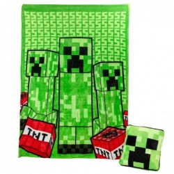 Възглавница-одеяло Minecraft Creeper - PP13660MCF - изглед 1