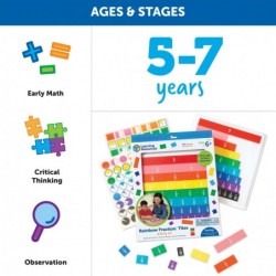 Плочки с дроби Learning Resources, цветни, 54 части - 6618020300 - изглед 9
                  
