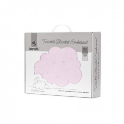 Одеяло с релеф Lorelli TWINKLE РОЗОВО /опаковка/ - 10340192502 - изглед 1