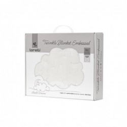 Одеяло с релеф Lorelli TWINKLE БЯЛО /опаковка/ - 10340192501 - изглед 1