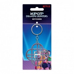 Метален ключодържател K-Pop Demon Hunters, Huntrix logo - MK2510688 - изглед 1