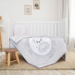 Сет Lorelli COSY 3 части "МЕЧО" Сиво - 10420015903 - изглед 1