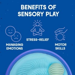 Сензорен комплект Learning Resources Playfoam, с пясък и релефни сфери - 6704020271 - изглед 5
                  