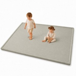 Детски Мемори Килим GINGER HOME LOLLA, 150x200 см, 3,5 см Дебелина, Кадифено Мек Водоустойчив Горен Слой, Мемори Пяна, Противохл - GH-MM-01 - изглед 1