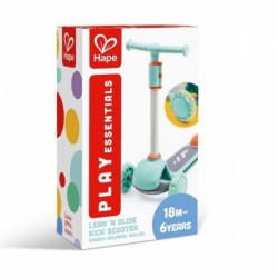Детска тротинетка Hape - Тюркоазена със светещи колела - H8975 - изглед 5
                  