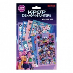 Сет стикери 500 бр. K-Pop Demon Hunters - PS2510684 - изглед 1