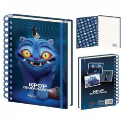 Тетрадка A5 с 3D лещовидна корица K-Pop Demon Hunters Derpy Tiger - SR2511458 - изглед 1