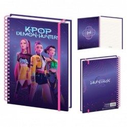 Тетрадка A4 със спирала K-Pop Demon Hunters Huntrix - SR2511460 - изглед 1