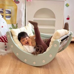 Детски многофункционален модул Feelkids за игра и почивка – зелен - FE-QD-YL02-GN - изглед 5
                  