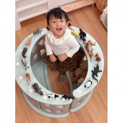 Детска катерушка с люлка и пързалка Feelkids – зелена - FE-QD-YL04-GN - изглед 4
                  