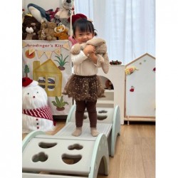 Детска катерушка с люлка и пързалка Feelkids – зелена - FE-QD-YL04-GN - изглед 5
                  