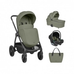 Комбинирана количка 3в1 с кош за новородено Modena Army Green 2027 - 31001010282 - изглед 1
                  