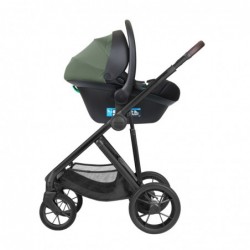Комбинирана количка 3в1 с кош за новородено Chiara Army Green 2027 - 31001010289 - изглед 9
                  