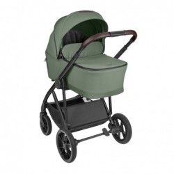 Комбинирана количка 3в1 с кош за новородено Chiara Army Green 2027 - 31001010289 - изглед 12
                  