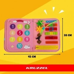 Детска тиха книжка розова - Kruzzel - KRU26880 - изглед 5
                  