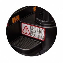 Лицензирана акумулаторна играчка за яздене CAT Backhoe Loader - ELCATBL02601 - изглед 20
                  