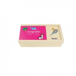 Дървена игра за съчетаване, Beleduc, Cognito, Категории, 30 части - BEL11551 - изглед 1