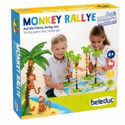 Дървена настолна игра, Beleduc, Състезание на маймуни, 26 части - BEL22400 - изглед 1