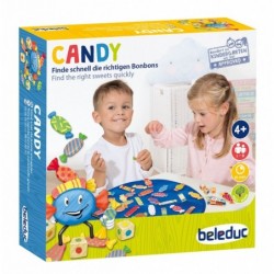Дървена настолна игра, Beleduc, Бонбони, 45 части - BEL22461 - изглед 1