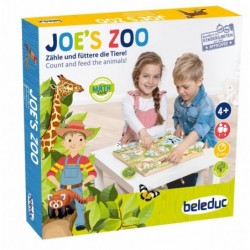 Дървена настолна игра, Beleduc, Зоопаркът на Джо, 95 части - BEL22618 - изглед 1